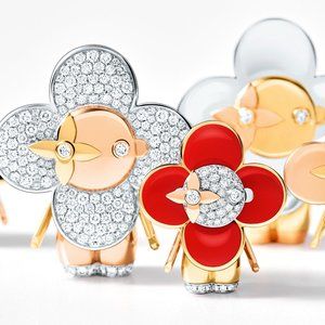 Louis Vuitton Vivienne winter bag charm